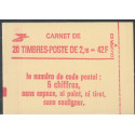 France - Carnet d'usage courant 2319 - C4