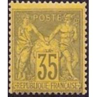 Classique N°093 *- A.GERBER Philatélie - Philatélie 