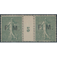 MIFR267 - N° FM 3- A.GERBER Philatélie - Philatélie 