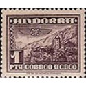 Andorre Espagnol Poste Aérienne 1 **
