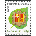 Lettre verte carta verda