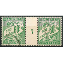 MALG 195 - N° T 8 - Obl= Mill : 7
