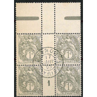 MLEV 01 - N° 9 - Obl= Mill : 1911 