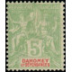 dah 009 * - Colonies Françaises - Dahomey - Poste - A.GERBER PHILATELIE - Timbre
