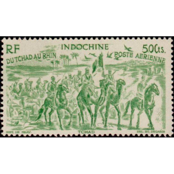 Indochine orphelins timbre-poste N°94 neuf