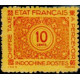 Indochine - Taxe 080 *