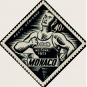 Monaco - Poste Aérienne 051/54 *