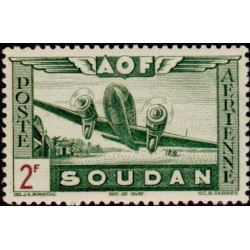 Soudan -Poste Aérienne 12 **