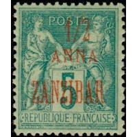 zanzi 17 ** A.GERBER Philatélie Colonies française