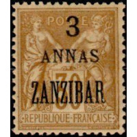 zanzi 25 * A.GERBER Philatélie Colonies française
