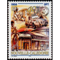 NCA 0776/77 ** A.GERBER Philatélie timbres DOM TOM Nouvelle Calédonie NCA