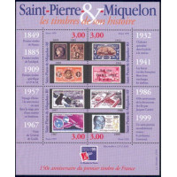 SPM 0692/695 bf 6 ** A.GERBER Philatélie timbres DOM TOM Saint Pierre et Miquelon SPM Saint Pierre & Miquelon