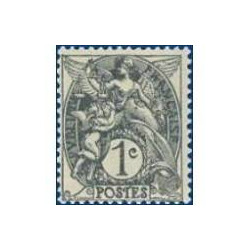  Timbre poste N° 0107 *- Timbre de France
