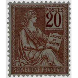  Timbre poste N° 0113 *- Timbre de France