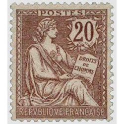  Timbre poste N° 0126 *- Timbre de France