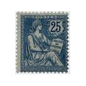  Timbre poste N° 0127 *- Timbre de France