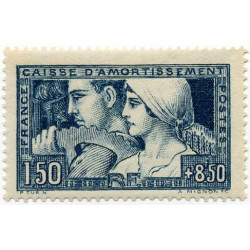  Timbre poste N° 0252 *- Timbre de France