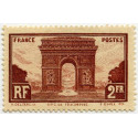  Timbre poste N° 0258 *- Timbre de France