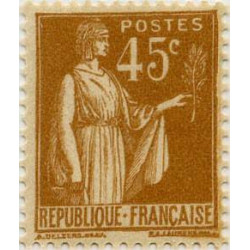  Timbre poste N° 0282 *- Timbre de France