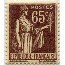  Timbre poste N° 0284 *- Timbre de France