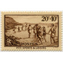  Timbre poste N° 0345 *- Timbre de France
