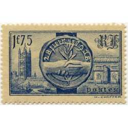  Timbre poste N° 0400 *- Timbre de France