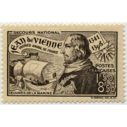  Timbre poste n° 0544 * - Timbre de France
