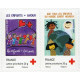 P 4125/26 ** A.GERBER Philatélie France - timbres Colonies