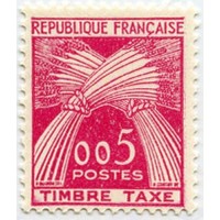 TAXE 090/94 ** A.GERBER Philatélie France - timbres Colonies