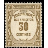 TAXE 057 ** A.GERBER Philatélie Timbre de France - Colonies - Dom tom