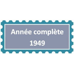 Monaco - Année complète 1949 **