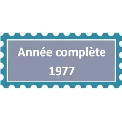 Monaco - Année complète 1977 ** avec PR 46/49 BF 13