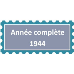 Année 1944 complète sauf *