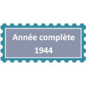 Année 1944 complète sauf *