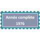 Année 1976 complète sauf *