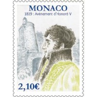 Bicentenaire de l'avènement d'Honoré V A.GERBER Philatélie Timbre de France - Colonies - Dom tom