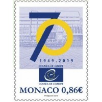 70 Ans du conseil de l'Europe A.GERBER Philatélie Timbre de France - Colonies - Dom tom