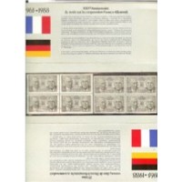 1988 - Emission commune France - Allemagne - Pochette A.GERBER Philatélie Timbre de France - Colonies - Dom tom