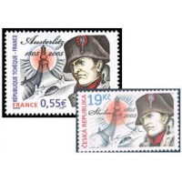 2005 - Emission commune France - République Tchèque A.GERBER Philatélie Timbre de France - Colonies - Dom tom