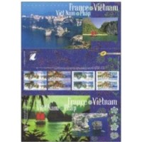 2008 - Emission commune France - Vietnam - Pochette A.GERBER Philatélie Timbre de France - Colonies - Dom tom