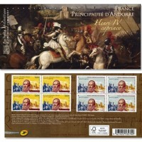 2012 - Emission commune France - Andorre - Pochette A.GERBER Philatélie Timbre de France - Colonies - Dom tom