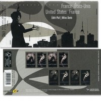 2012 - Emission commune France - USA - Pochette A.GERBER Philatélie Timbre de France - Colonies - Dom tom