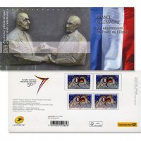 2013 - Emission commune France - Allemagne - Pochette A.GERBER Philatélie Timbre de France - Colonies - Dom tom