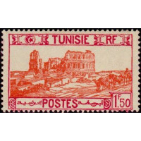 tunis 216 ** A.GERBER Philatélie Timbre de France - Colonies - Dom tom