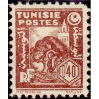 tunis 251 * A.GERBER Philatélie Timbre de France - Colonies - Dom tom