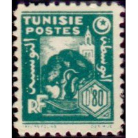 tunis 254 ** A.GERBER Philatélie Timbre de France - Colonies - Dom tom
