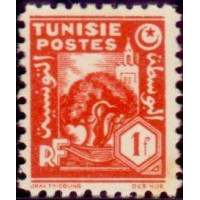 tunis 256 ** A.GERBER Philatélie Timbre de France - Colonies - Dom tom