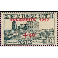tunis 313 ** A.GERBER Philatélie Timbre de France - Colonies - Dom tom