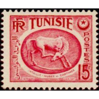tunis 345 ** A.GERBER Philatélie Timbre de France - Colonies - Dom tom