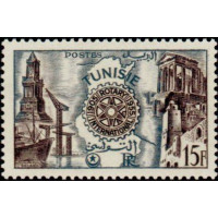 tunis 391 ** A.GERBER Philatélie Timbre de France - Colonies - Dom tom